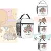 Детская сумка для ланча Pusheen с полной печатью для детей для школы, пикника