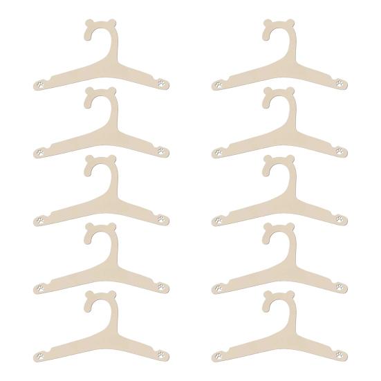 Деревянная вешалка для детской одежды, милая вешалка-стойка с ушками медвежонка, вешалки для малышей, детей, младенцев для шкафа, для пальто, брюк, для хранения одежды