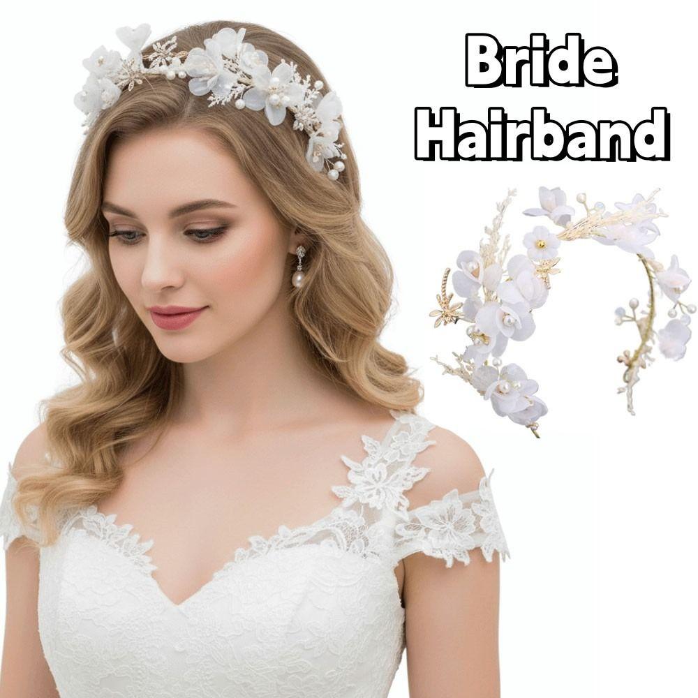 Flower Photography Headband Forest Wedding Hair Accessories Bride Headdress Wedding Headwear