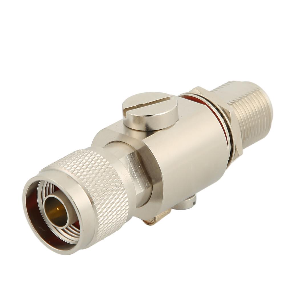 Грозозащитный разрядник 200 Вт постоянного тока 0 МГц до 6 ГГц IP67 водонепроницаемый коаксиальный разрядник типа N для внутреннего и наружного применения