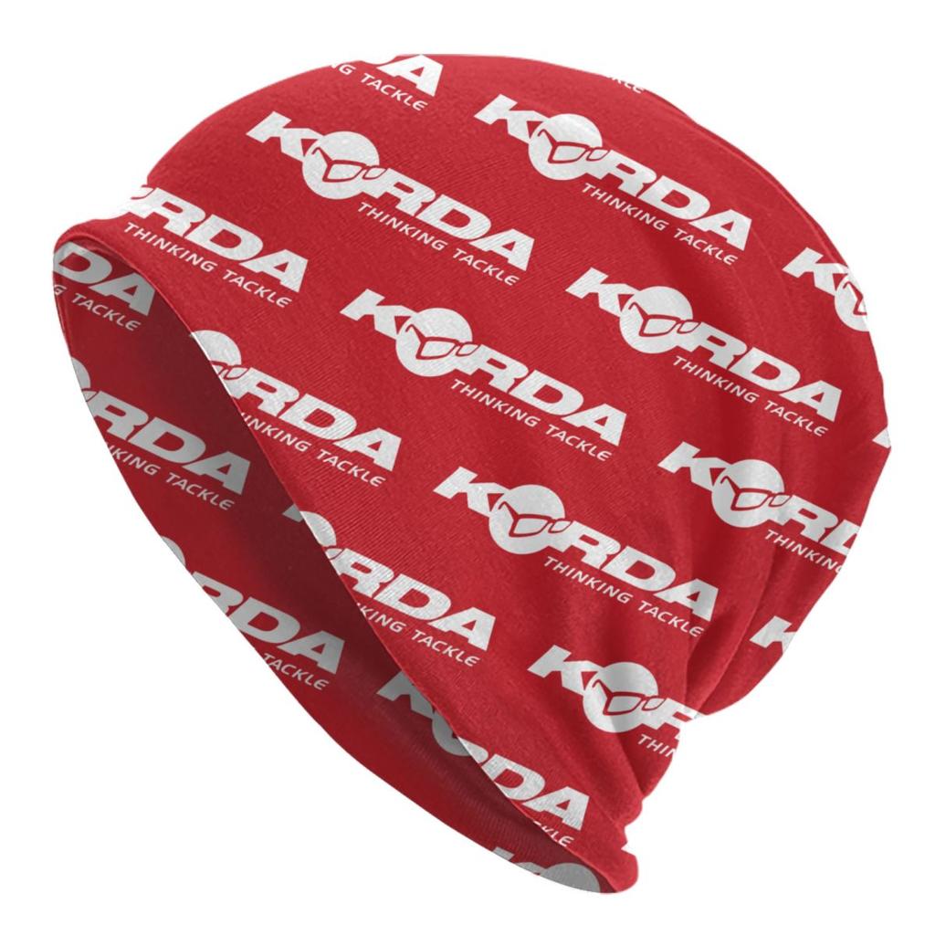 Korda Fishing Logo Skullies Beanies Caps Winter warm Unisex Women Knitted Hat Unisex Adult Fish Carp Fisherman Gift Bonnet Hats