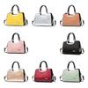 European And American Style Bright Leather Shell Bag For Women