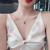 Модное персонализированное ожерелье из титановой стали на ключицу для женщин