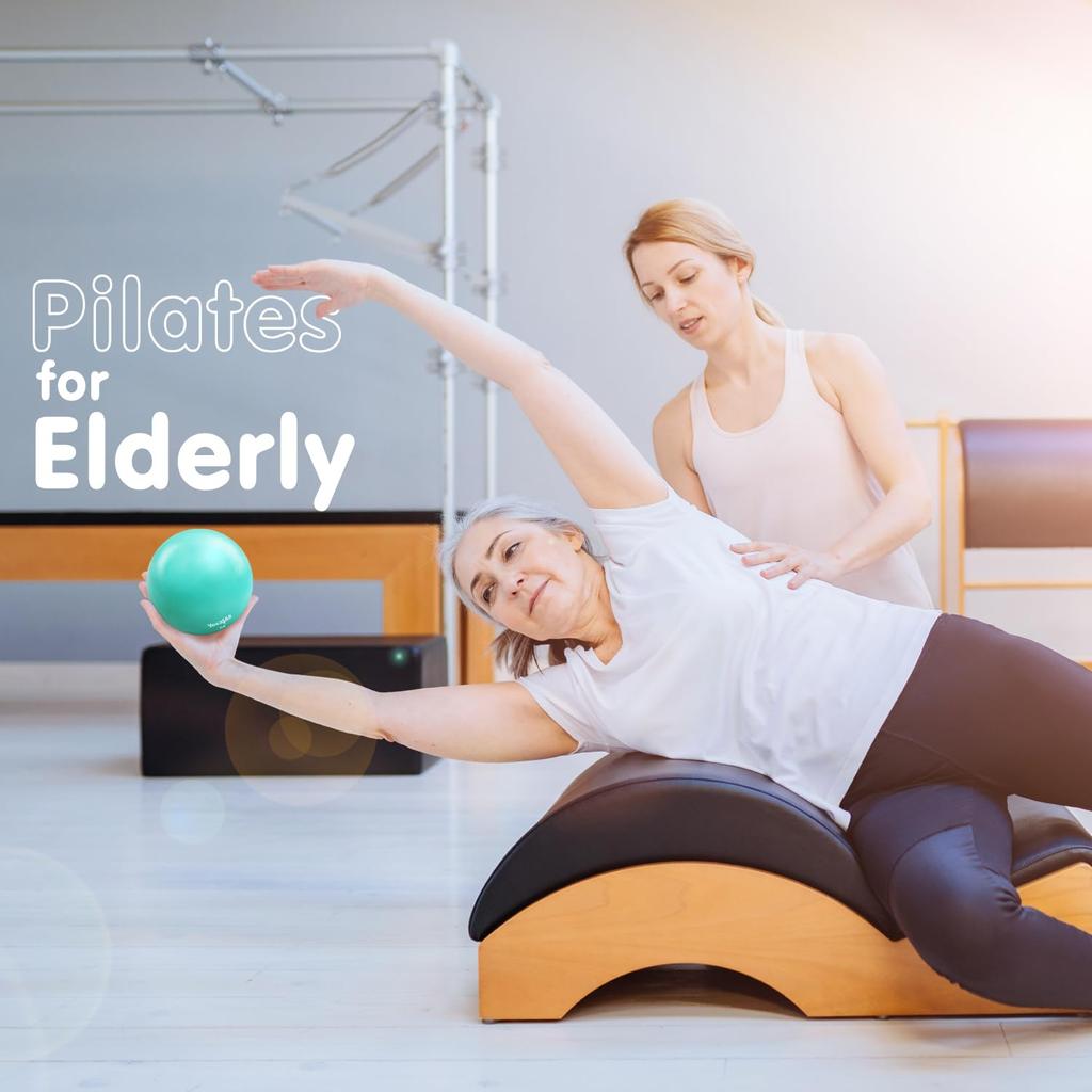 Тонирующий мяч/Медицинский мяч Yes4All, Розовый, 2,2 кг, Мягкий вес, для упражнений с кольцом для пилатеса [Официально импортирован из Японии] QD6F