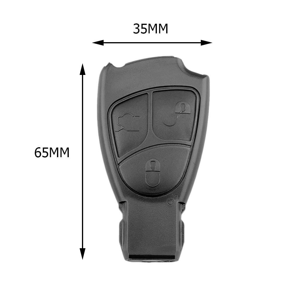Car Key Cover Case Shell 3 Buttons Remote Key Shell for Mercedes Benz W203 W211 W204 Automotive Accessories