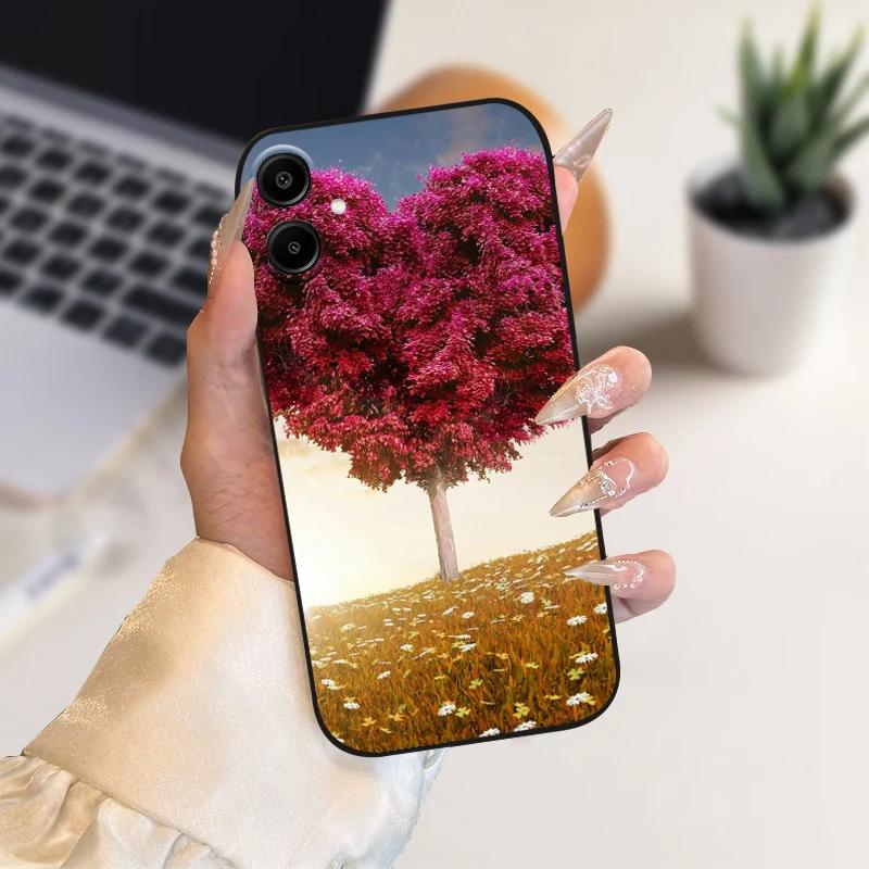 Модный мультяшный чехол для Samsung A06 Чехол A16 4G 5G Мягкий силиконовый ТПУ Чехол для телефона для Samsung Galaxy A05 A05S Защитные оболочки
