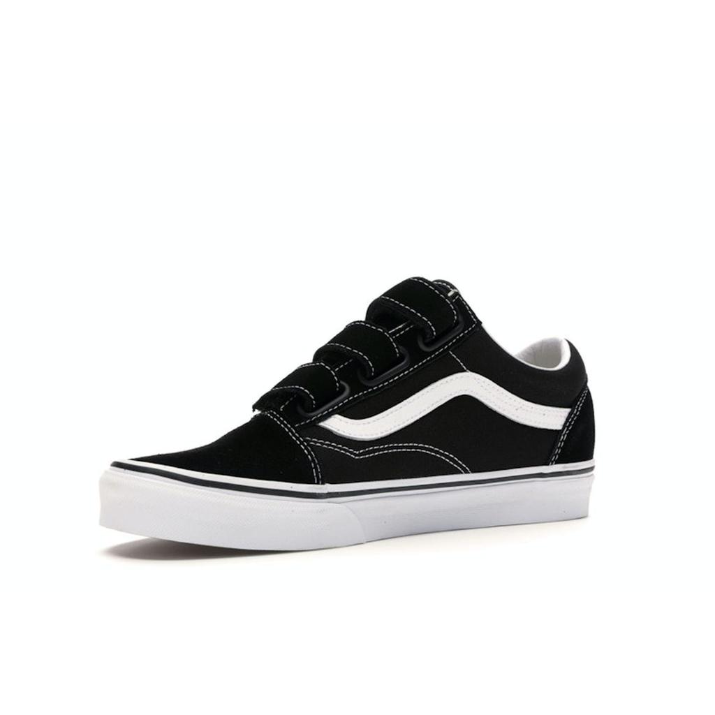 Vans Old Skool Velcro Suede Unisex Sneakers Black True-White VN0A3D29OIU