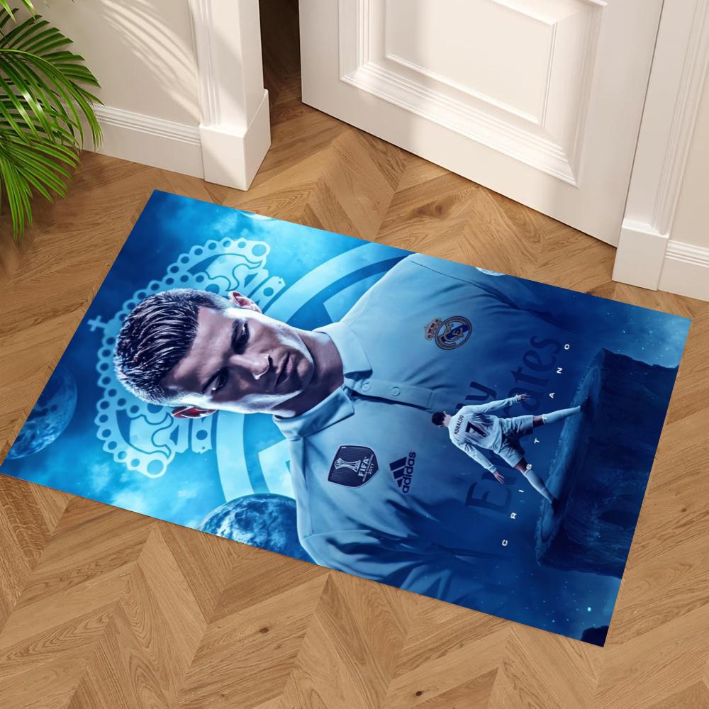 Cristiano Ronaldo Floor Mat Suitable For Study Room Balcony Playrooms Hallway Antislip Rug Office Home Decor