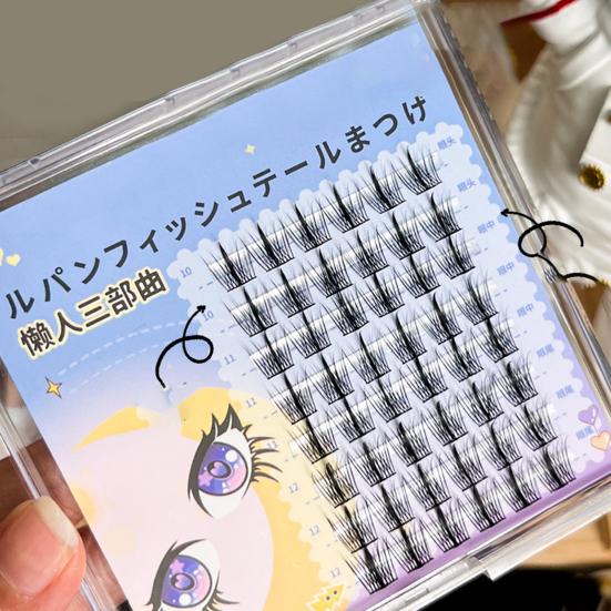 Накладные ресницы Fairy, ультратонкие, натуральные, легкие, многоразовые, легко наносимые, накладные ресницы для наращивания ресниц