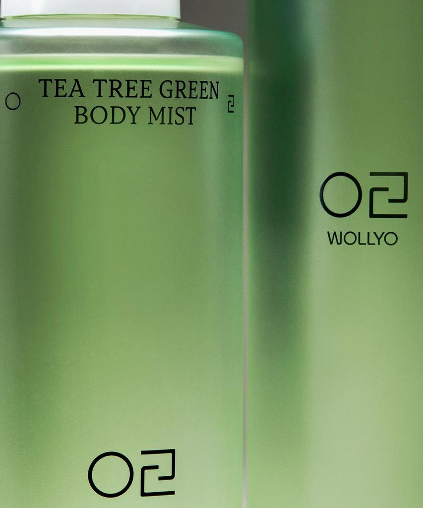 [SET] Tea Tree Green Trouble Care Body Wash 500ml + Body Mist 200ml (Free Mini Body Wash)