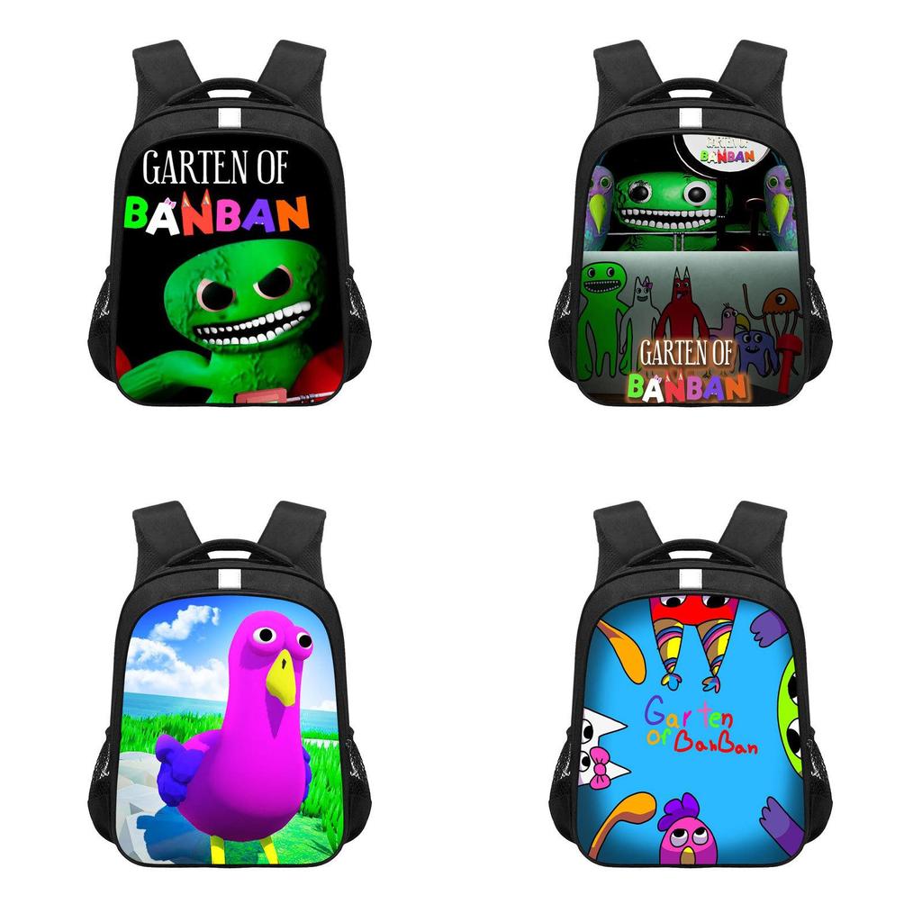 Garten Of Banban 14in Backpack School Bag Waterproof Student Travel Gifts