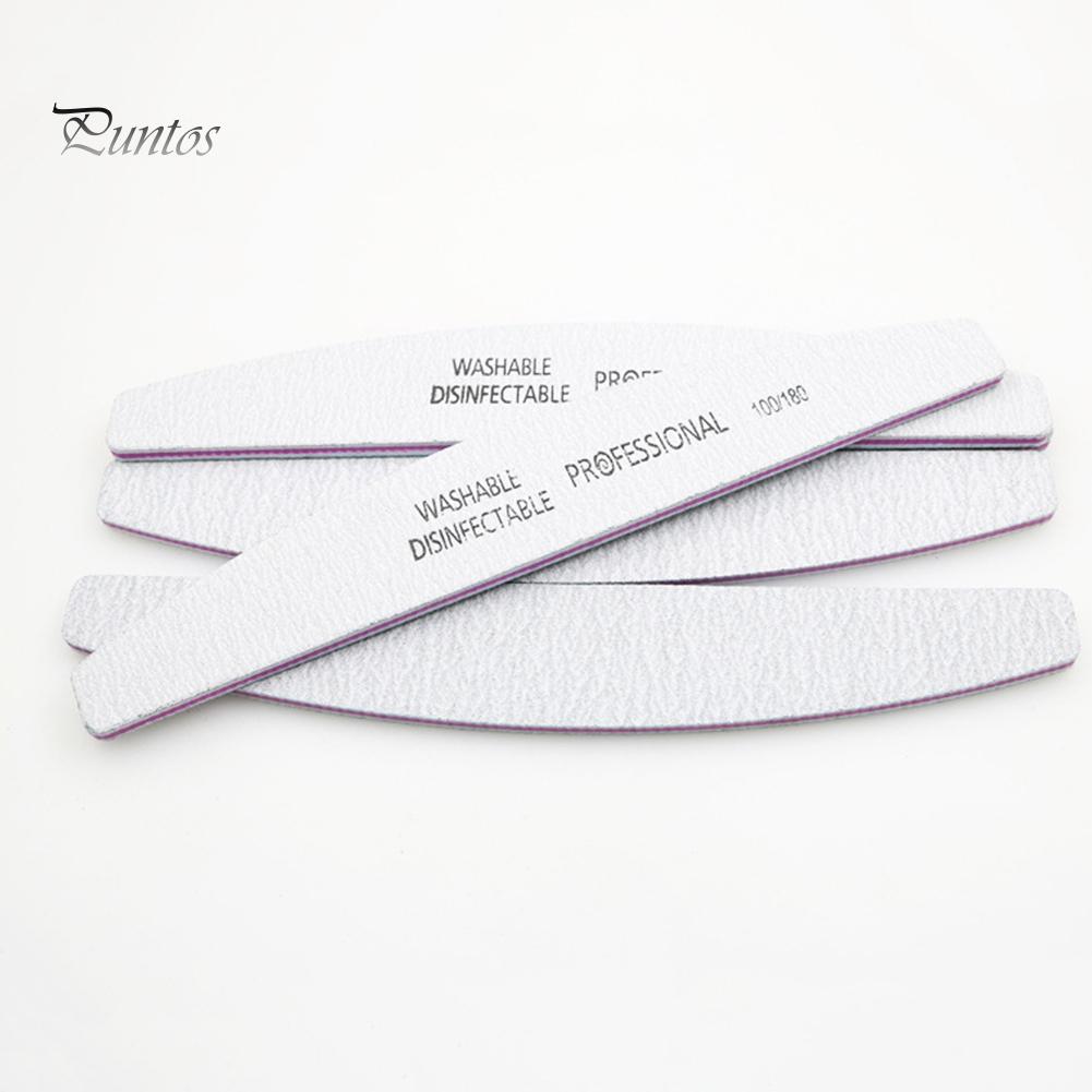 Puntos Маникюрный инструмент Мини-поролоновая пилочка для ногтей Удаление омертвевшей кожи Полировка Буфер