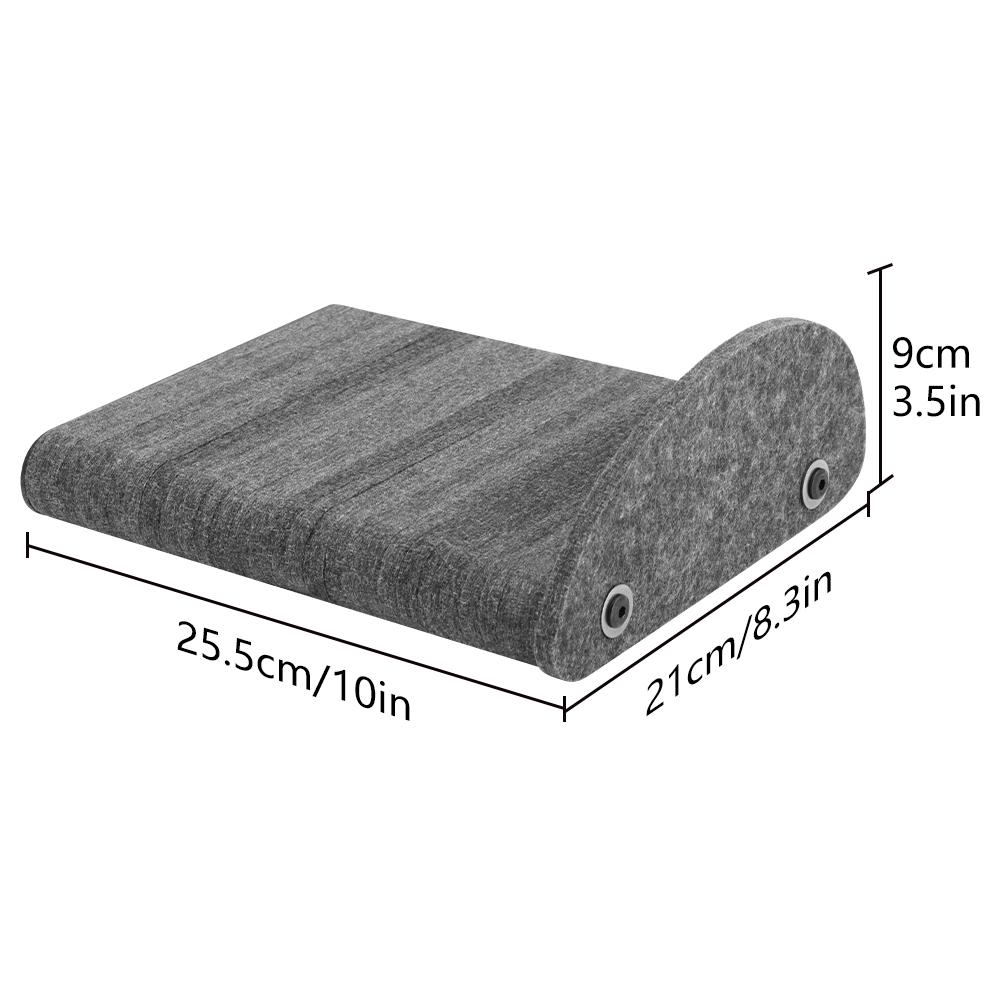 Wall Mounted Felt Cat Stand Cat Tree Rich Climbing Furniture Suitable for Small and Large Indoor Cats Felt Cat Platform