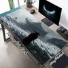 Samurai Temple Xl Gaming Mouse Pad Nonslip Rubber Base Stitched Edge Waterproof Desk Mat For Pc Laptop Gamer Office Computer Accessories C927567