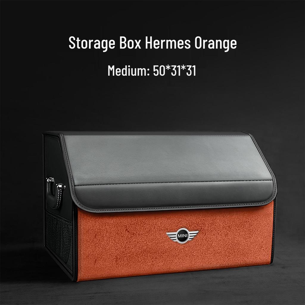 Складная кожаная коробка для хранения в багажник BMW Mini - Аксессуар для интерьера автомобиля