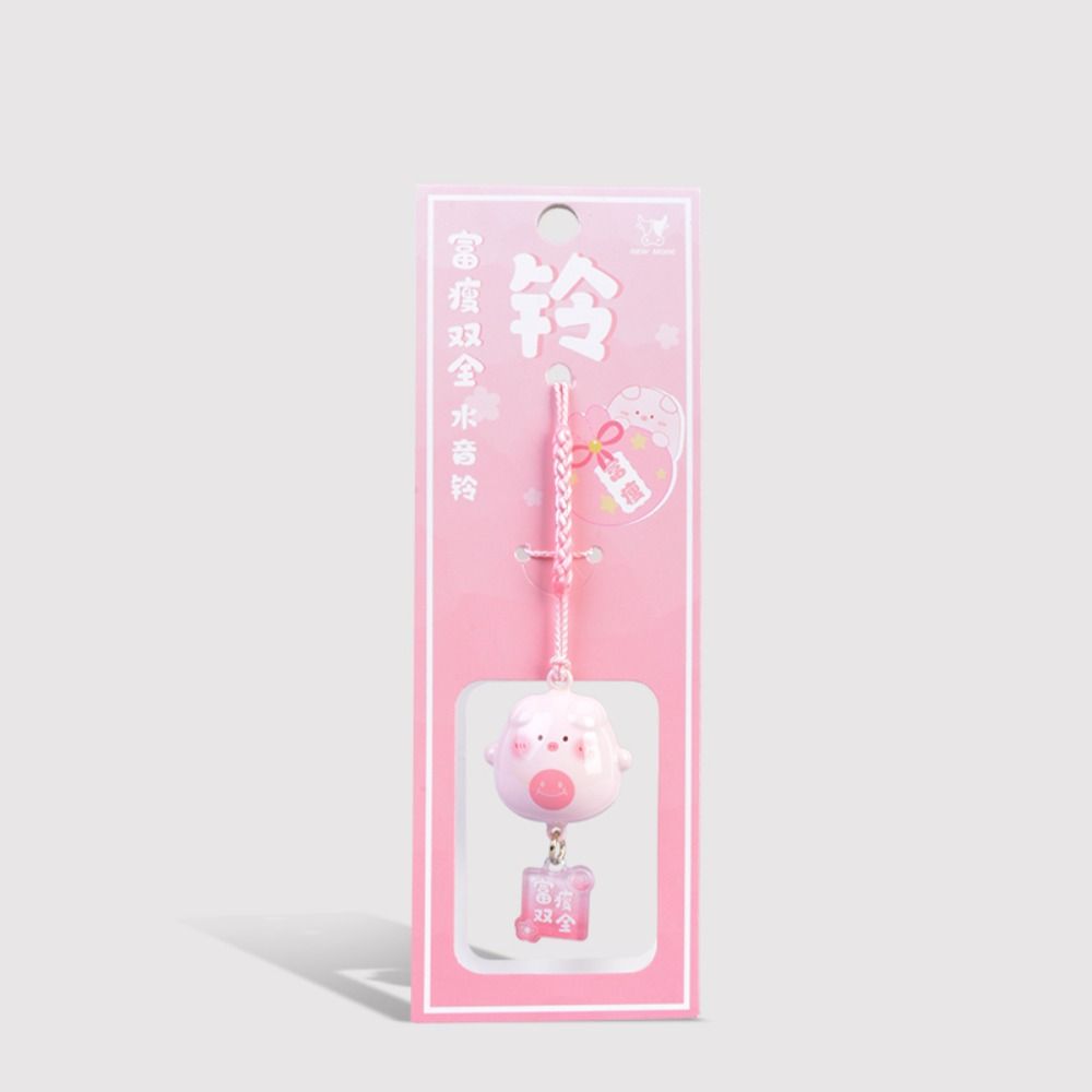 Мультяшные животные Водяной колокольчик Телефонные подвески Подвесные цепочки для колокольчиков Телефонные шнурки Подарок на день рождения
