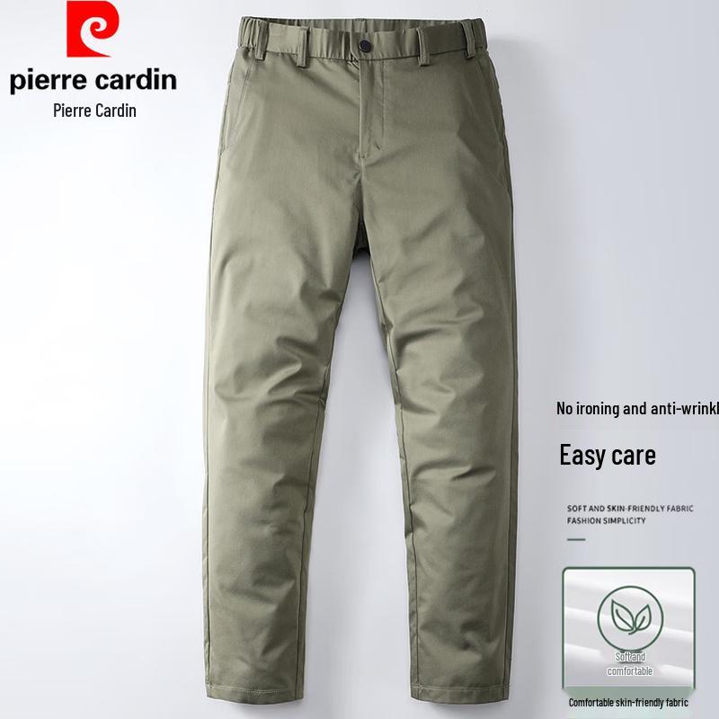 Pierre Cardin Мужские летние повседневные брюки прямого кроя