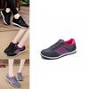 Versatile And Stylish Women's Running Shoes In Black And Red With Breathable Design