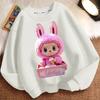 Round-neck Hoodies for Children, Long-sleeved Loose Hoodies for Boys and Girls In Spring and Autumn