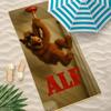 Cartoon ALF Towel Towel Soft Pool Gift For Travel Gym Shower Camping Quick Dry Sports Large Beach Towels