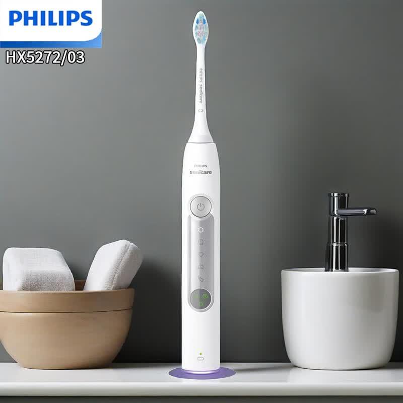 Philips Звуковая электрическая зубная щетка, китайская вилка (адаптер в комплекте)