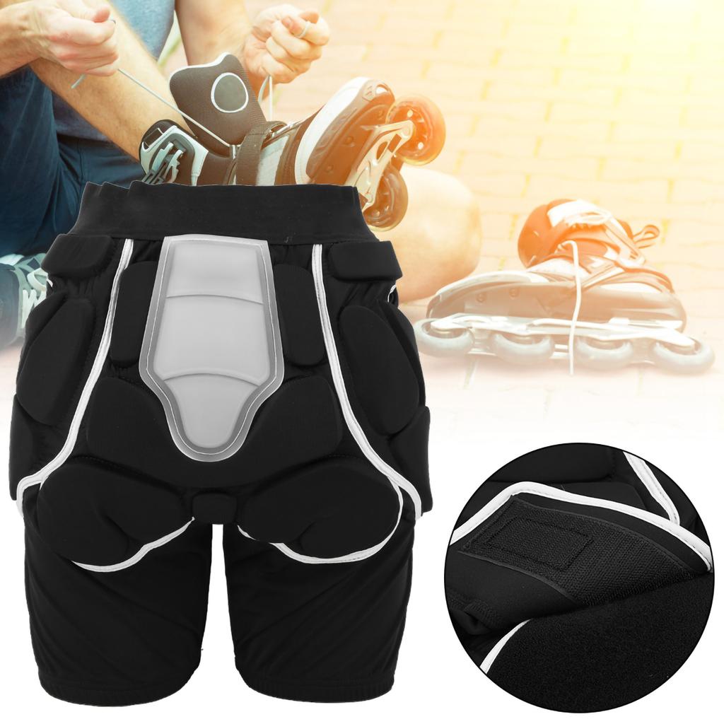 PROPRO Multifunction Sport Anti Fall Hip Pad Pants for Skiing Roller Skating Skateboarding(L )