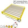 Automatic Roller Egg Tray 360° Rotary Egg Turner 220V Eggs Incubator Pattern Egg Incubation Accessory for Bird Chicken