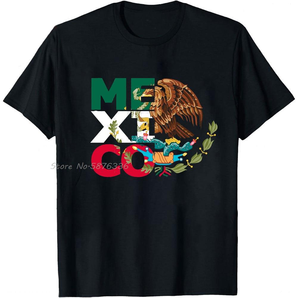 Графическая футболка к Дню независимости Мексики Орел Мексики Viva Mexico Графическая футболка Топы с круглым вырезом Футболки Унисекс Оверсайз Футболка