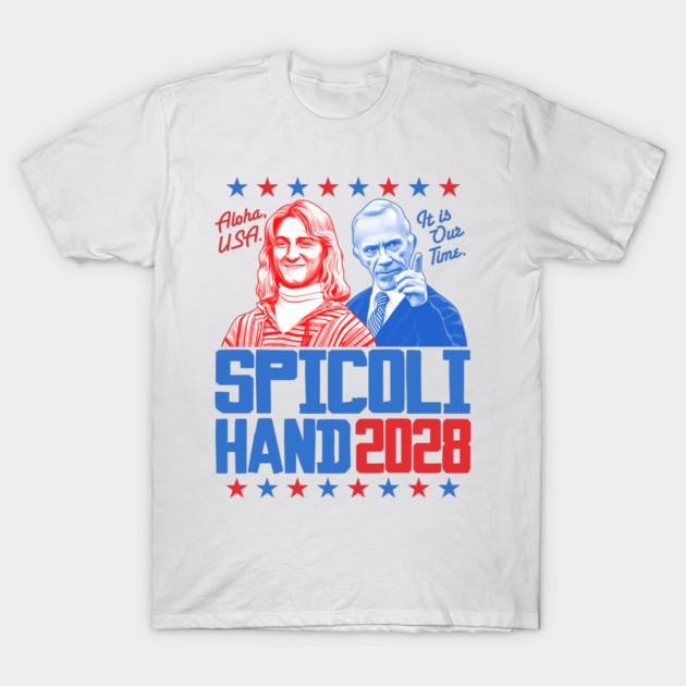 Asian Size Cotton Unisex Tshirt Print T-shirt Spicoli Hand 2028 T-shirt No-Cut Print Regular Fit