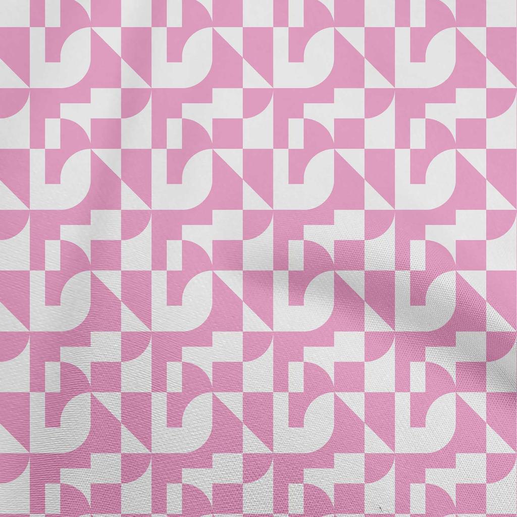 oneOone Cotton Flex Brown Fabric Geometrical Sewing Material Print Fabric By The Yard 40 Inch