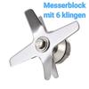 Лезвия блендера для TWK TM-767 TM-800 JTC-767 JTC-800 VITAMIX запасные части для миксера с нержавеющими лезвиями