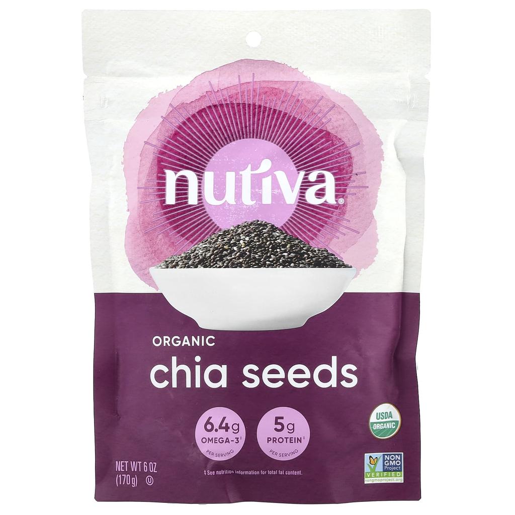 Organic Chia Seeds, 170G(6Oz)