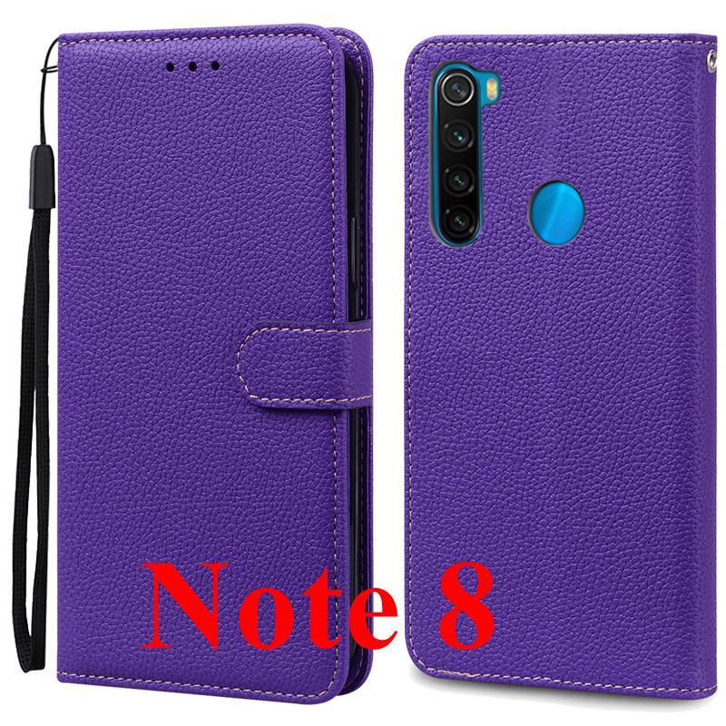 For Xiaomi Redmi Note 8 Pro Case Silicon Leather Wallet Phone Case for Redmi Note 8 Case Redmi Note 8 Pro Flip Case Coque Fundas