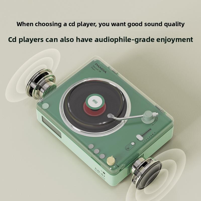 CD-67 All-in-One Vinyl Record Player, CD/Album Player & Bluetooth Speaker