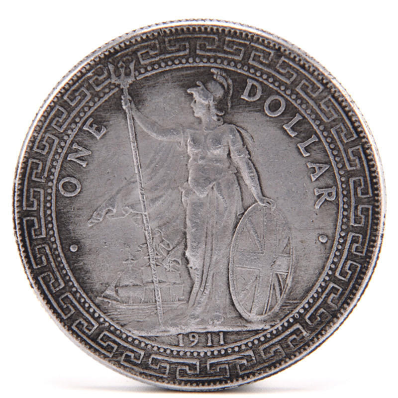 1911 Старинные Антикварные Серебряные Долларовые Монеты Коллекция Серебряных Монет Один Доллар Антикварный Доллар
