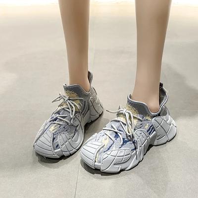 Модная женская обувь 2024, женские вулканизированные туфли на шнуровке, модная цветовая гамма, женская повседневная обувь, новые классические кроссовки с круглым носком