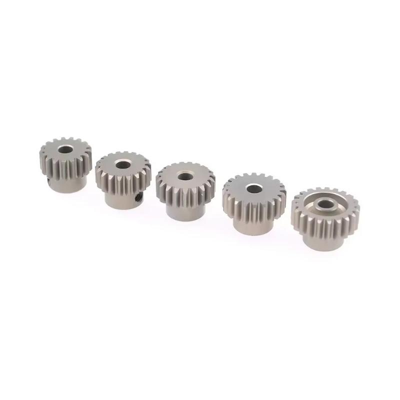 13T-33T M0.6 Metal Gear Pinion Motor 7075 Aluminum Alloy Durable Modification Part for 1/10 RC All Terrain Car