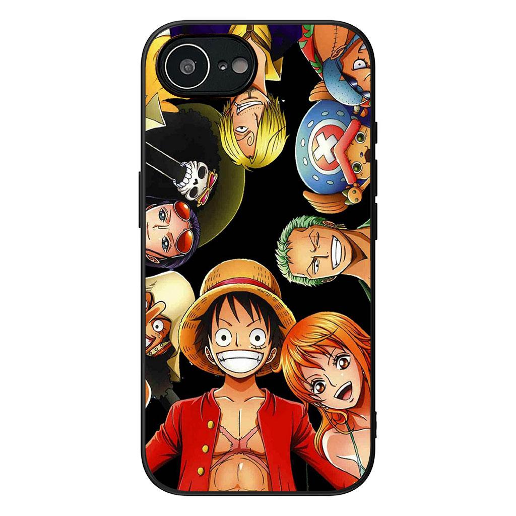 Чехол для телефона Luffy Roronoa Zoro One Pieces Sanji для Apple iPhone 16 15 14 Plus 13 12 Mini 17 Pro Max + ProMax 16E Air Case