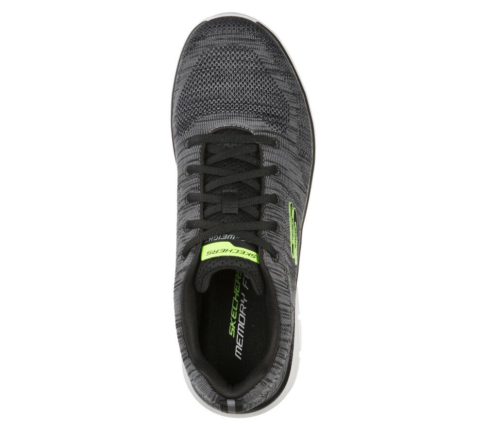 Sports shoes Skechers charcoal / black Track Front Runner
