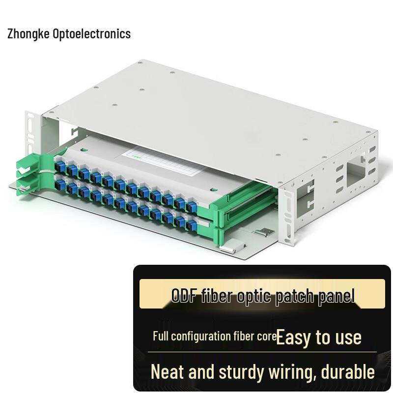 Zhongke Optoelectronics Rack-Mount ODF Fiber Optic Distribution Frame