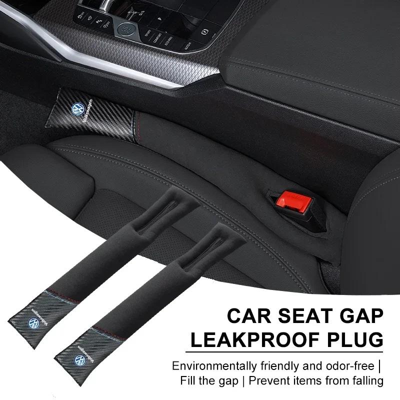 lmn1 Car Accessories Seat Gap Filler Anti-leak Stopper Strip For VW GTI Polo Golf Passat Scirocco Tiguan Jetta T-ROC Touareg Touran