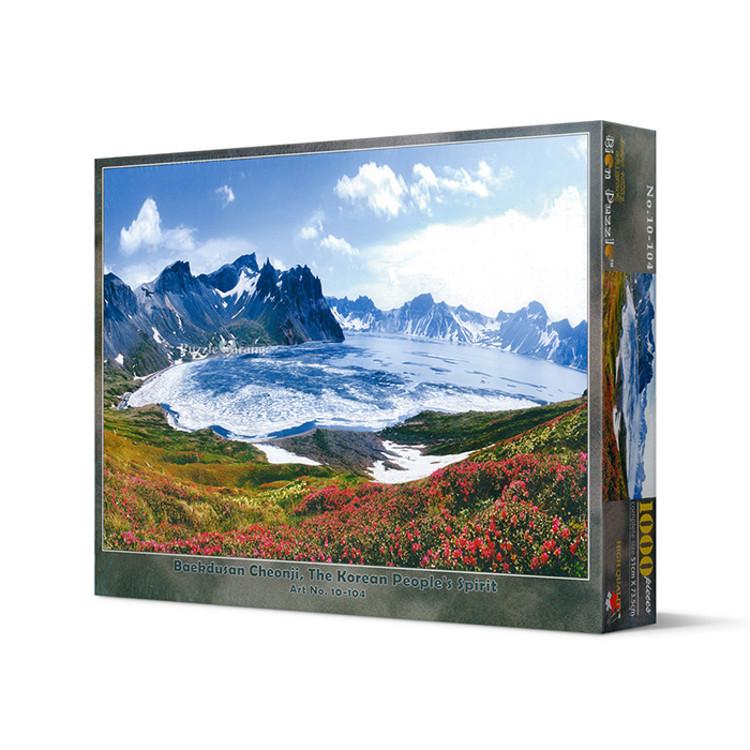 Пазл из 1000 деталей - Spring of Mt. Baekdu, популярная корейская головоломка