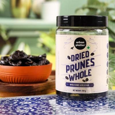 Urban Platter Калифорнийские черносливы без косточек, 250 г [Сушеные сливы | Источник клетчатки | Без добавления сахара]