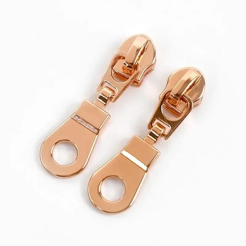 5-30Pcs Meetee 5# Nylon Zipper Sliders for Bags Garment Decor Zippers Puller Tents Home Textiles Zip Repair Sewing Accessories