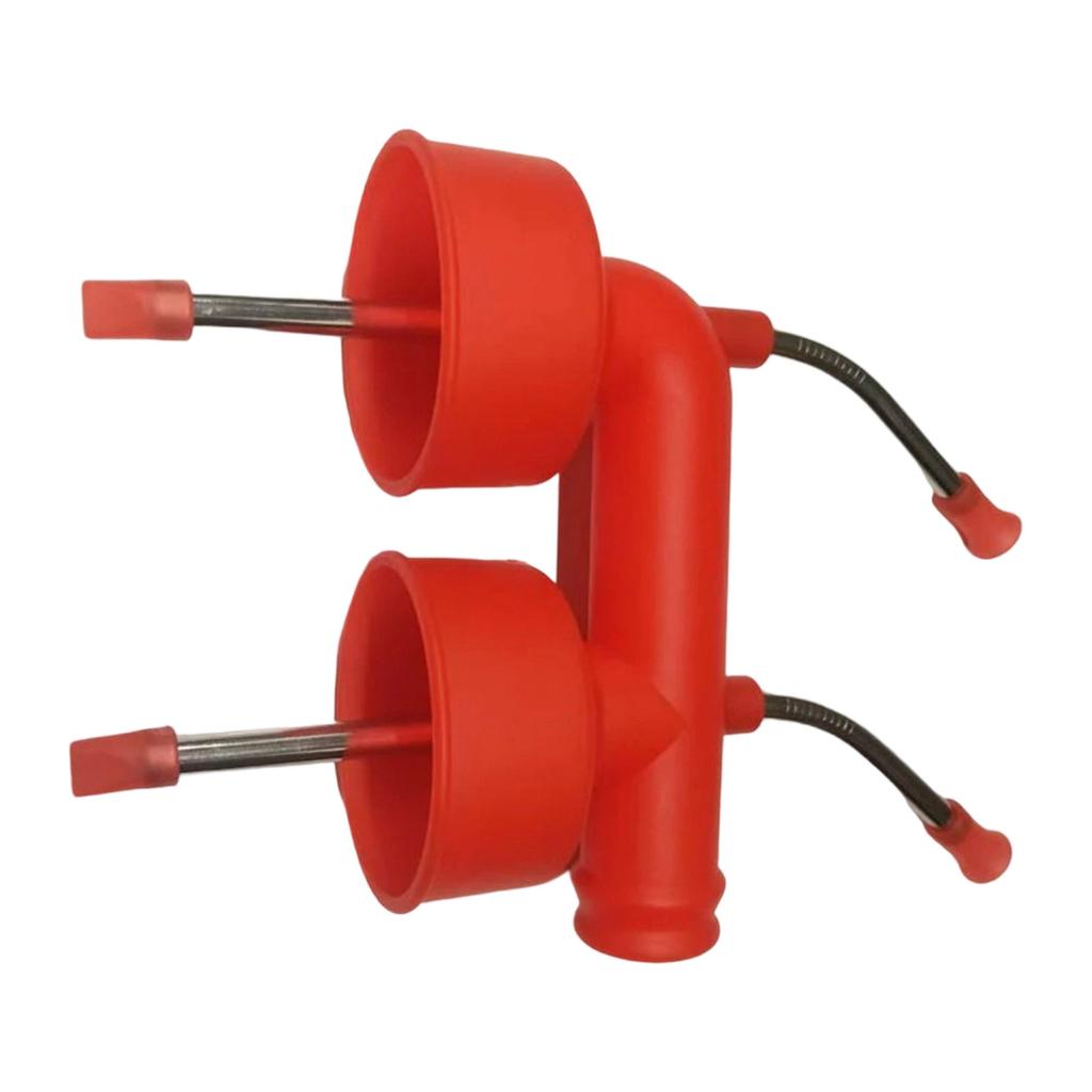 Двойной пивной шноркель пивной бонг питьевые аксессуары воронка для питья бутылка чаггер шноркель для напитков для новогодней вечеринки