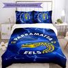 Parramatta Eels Flag 3pcs Bedding Set Duvet Cover Closure Includes 1 Duvet Cover & 2 Pillowcases for All Seasons Bedroom Home Dorm Decor