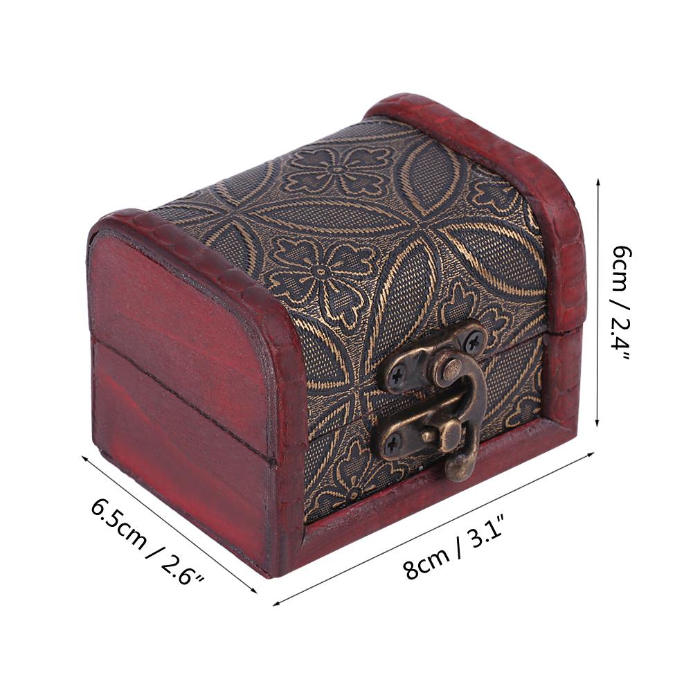 Классическое деревянное ожерелье, браслет, ящик для хранения ювелирных изделий, сундук, держатель, органайзер