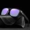 Fashion Purple Sunglasses Men Women Sun Glasses Retro Square Sport Driving Fishing Gradient Big Frame Eyewear UV400