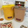 Large Capacity Cookies Plush Pen Bag Snack Cookies Cookies Plush Pencil Pouch  Office