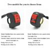 Motorcycle Modification Switch Handlebar Switch Electric Vehicle LED Headlight Modification Dual Flash Switch Button Accessories